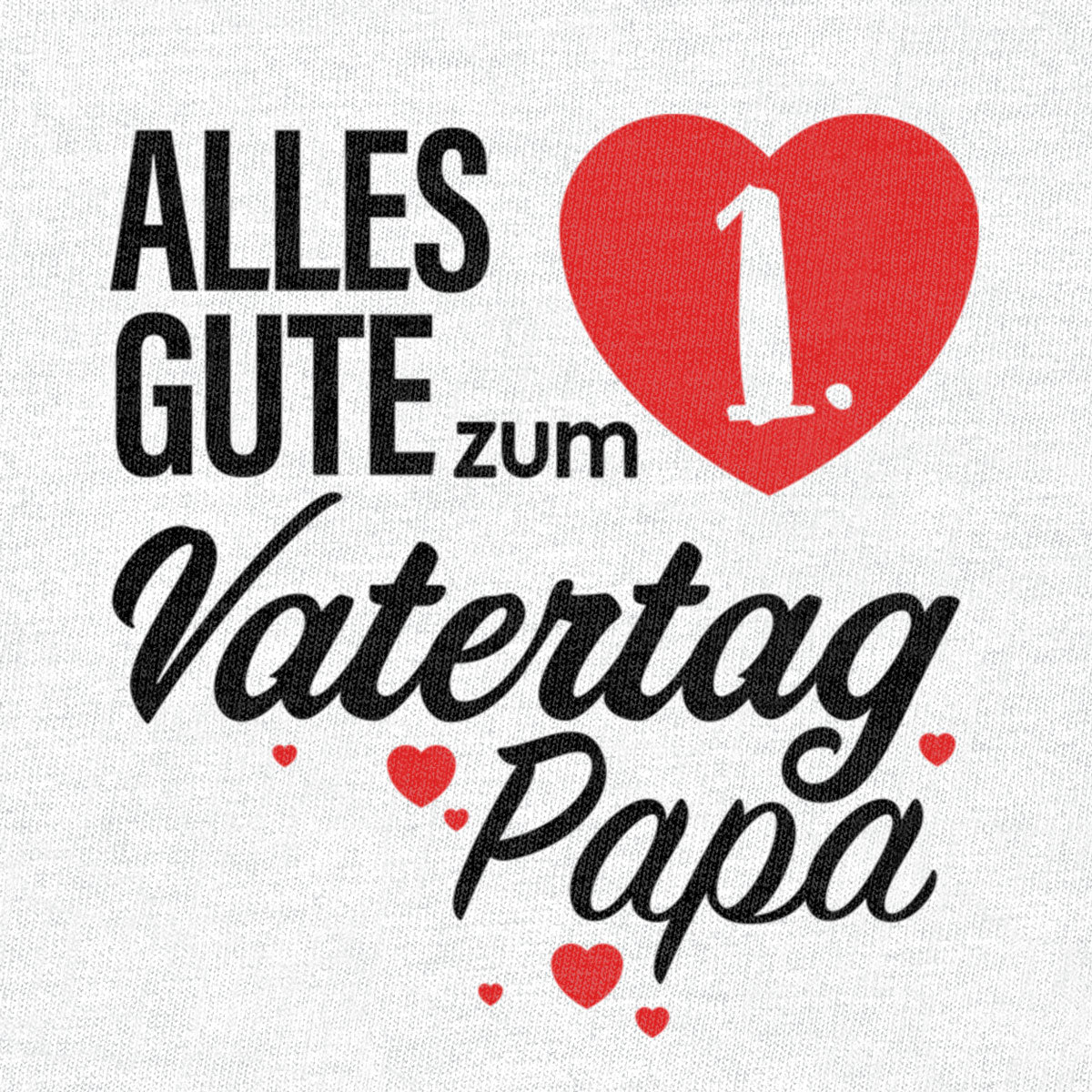 Vatertagsgeschenk Alles Gute zum 1. Vatertag Papa Baby Body Kurzarm-Body