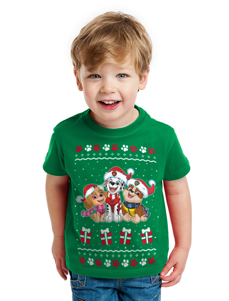 Paw Patrol Weihnachtsgeschenk Rubble Marshall Sky Kinder Jungen T-Shirt