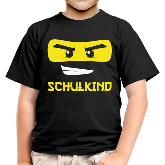 Einschulung Schulanfang Junge Schulkind Ninja Kinder Jungen T-Shirt