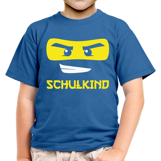 Einschulung Schulanfang Junge Schulkind Ninja Kinder Jungen T-Shirt