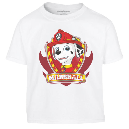 Paw Patrol Marshall Feuerwehrmann Kinder Jungen T-Shirt