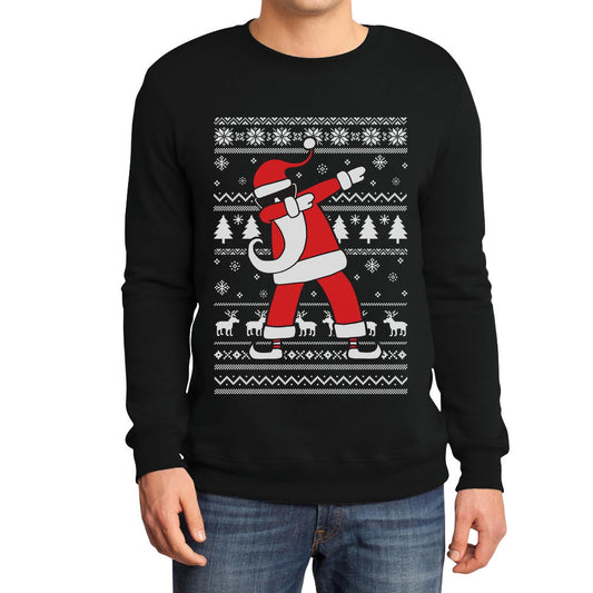 Weihnachten Dab vom Weihnachtsmann Weihnachtspullover Xmas Pulli Sweatshirt